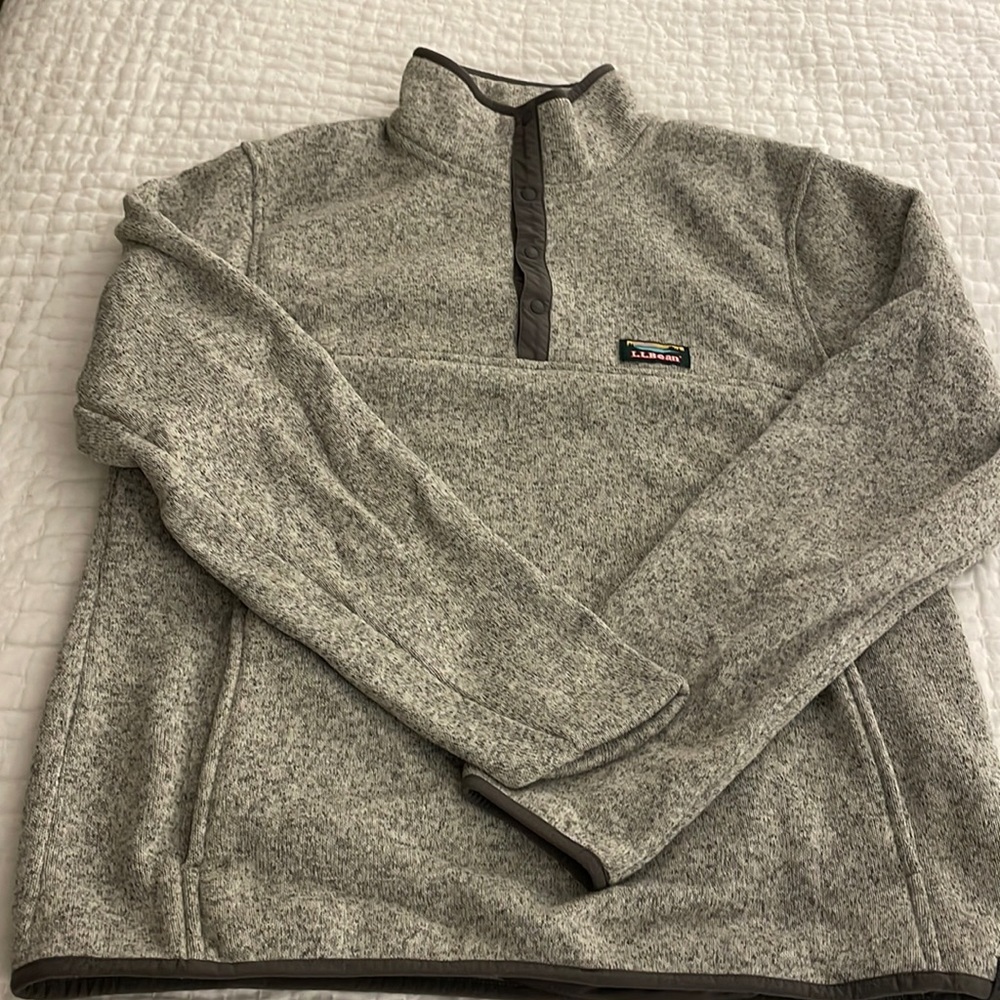 Never worn ll quarter button